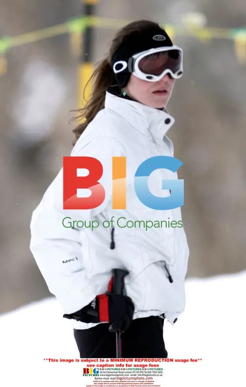 Prince William and Kate Middleton Ski in Switzerland