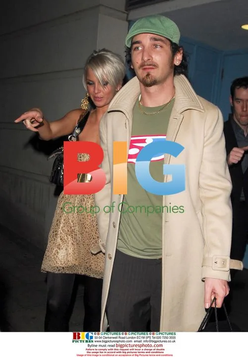Girls Aloud's Sarah Harding and Joe Mott leave The Met Bar