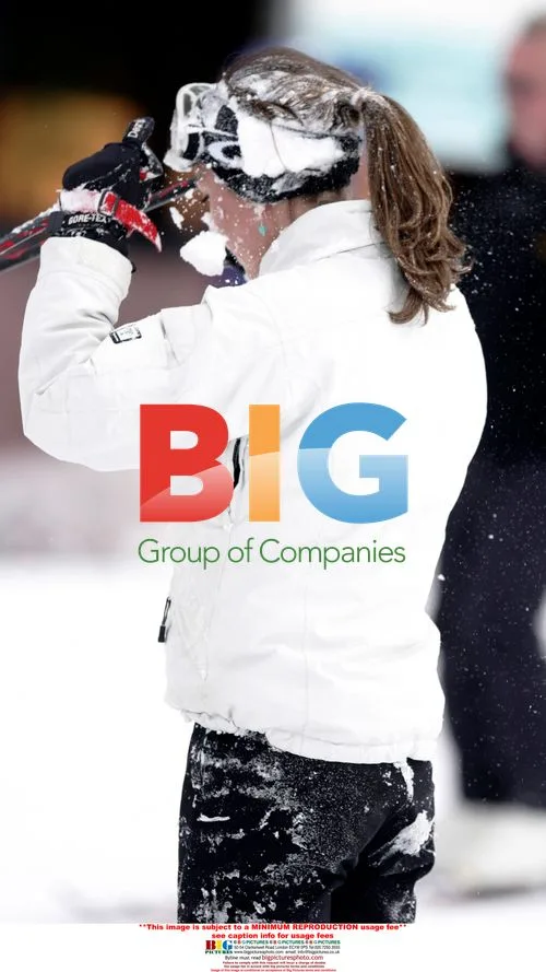 Prince William and Kate Middleton Ski in Switzerland