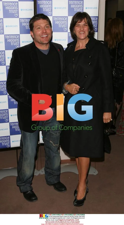 Kenny Goss and Tracey Emin at Terrence Higgins Trust Gala