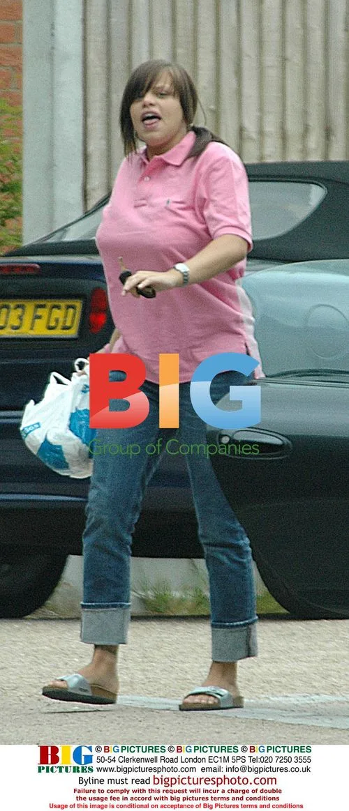 Jade Goody with son Bobby and Ryan Amoo