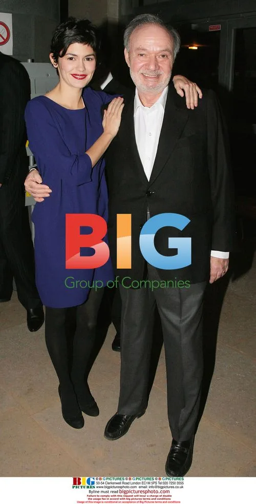 Audrey Tautou and Claude Berri at 'Ensemble, c'est tout' premiere