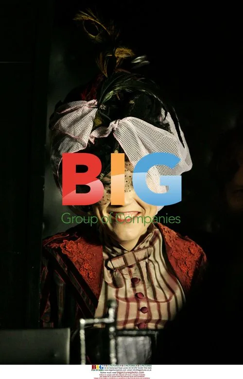 Jessie Wallace as Marie Lloyd on TV Set