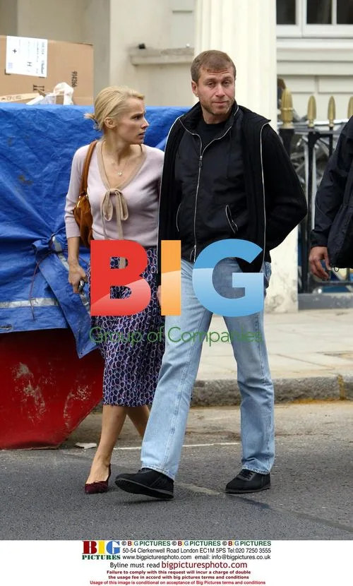 Roman Abramovich and wife out in London