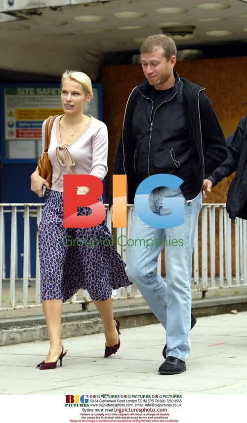 Roman Abramovich out with wife in London