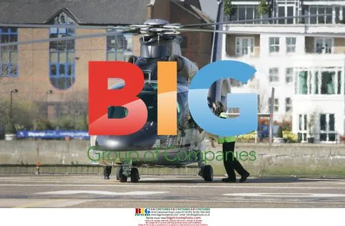 Kate Moss at London Heliport