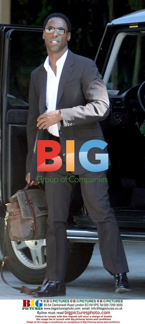 Isaiah Washington at Beverly Hills Lunch