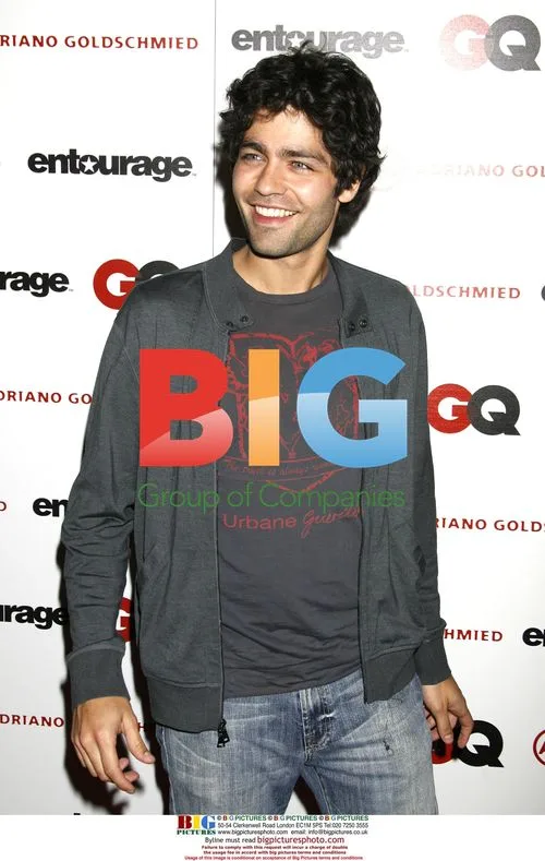 Adrain Grenier at AG Denim Line Launch