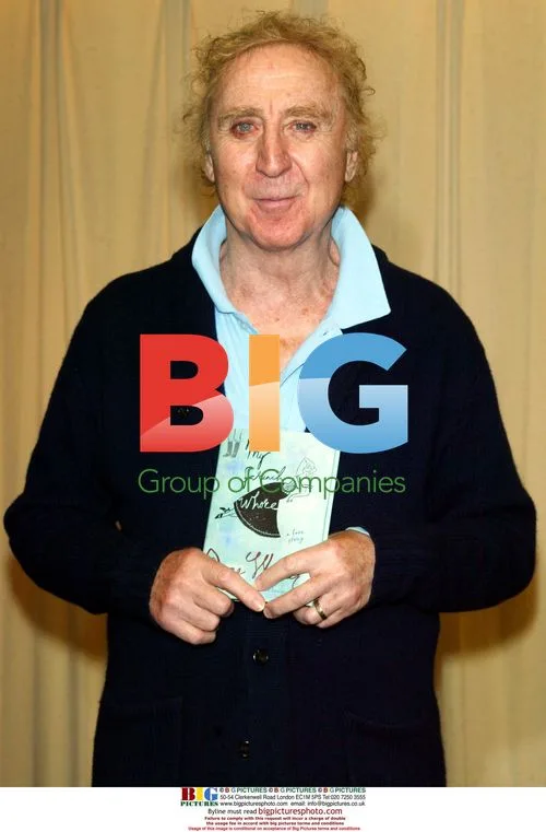 Gene Wilder signs book "My French Whore"