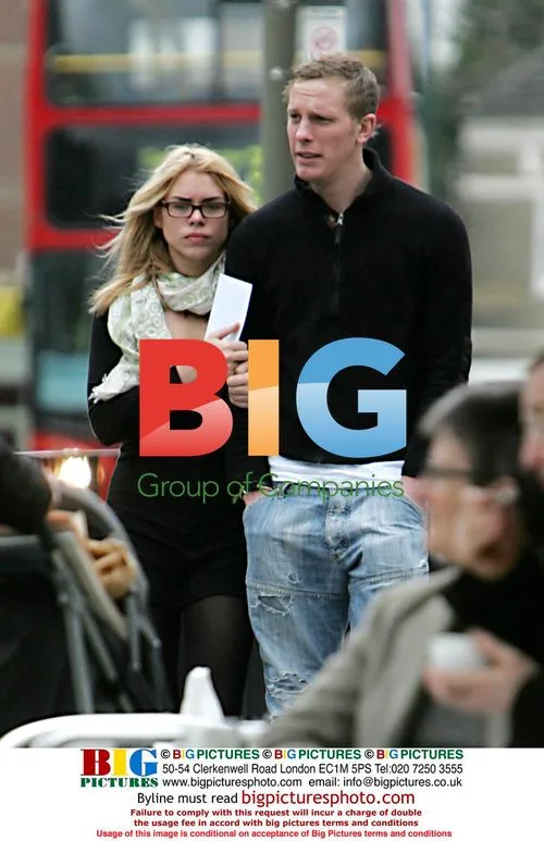 Billie Piper and Laurence Fox out in London