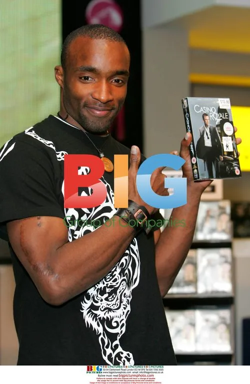 Sebastien Foucan Signing Copies of "Casino Royale"