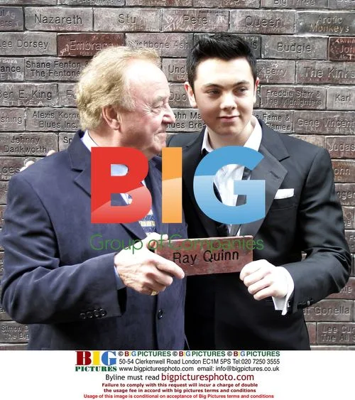 Ray Quinn gets Cavern Club brick