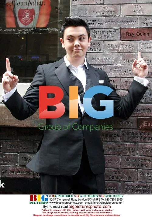 Ray Quinn gets Cavern Club brick award