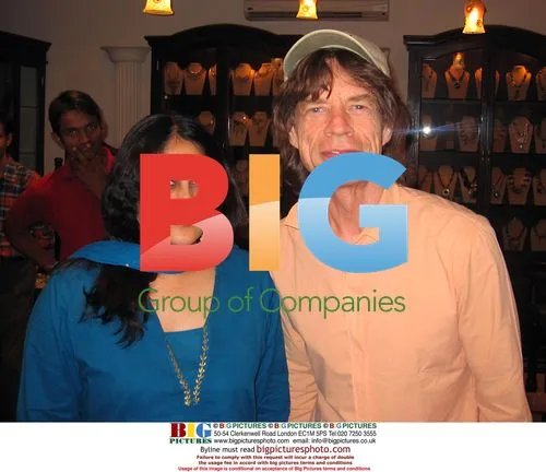 Mick Jagger at Gems and Jewels Palace in Jodhpur