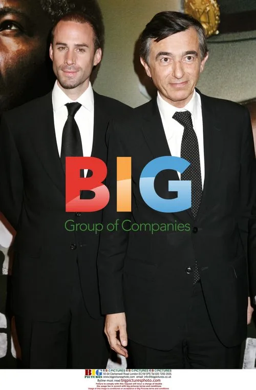 Joseph Fiennes and Philippe Douste Blazy at Goodbye Bafana Premiere