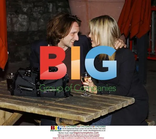 X Factor star Ben Mills with fiancee