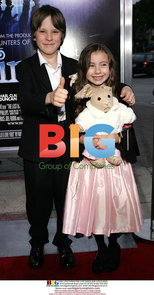 Chris O'Neil and Rhiannon Leigh Wryn at 'The Last Mimzy' Premiere