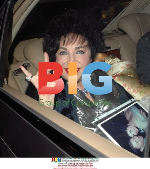 Elizabeth Taylor at Mr. Chow's