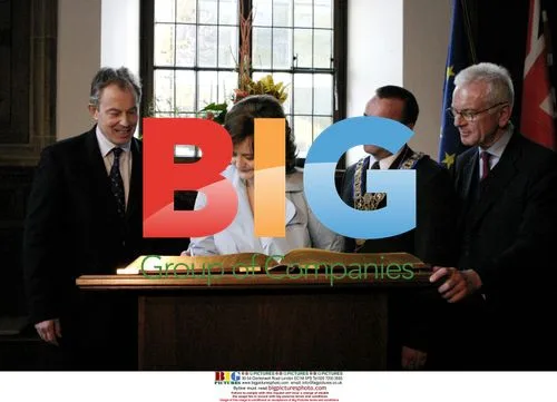 Tony Blair visits Osnabrück