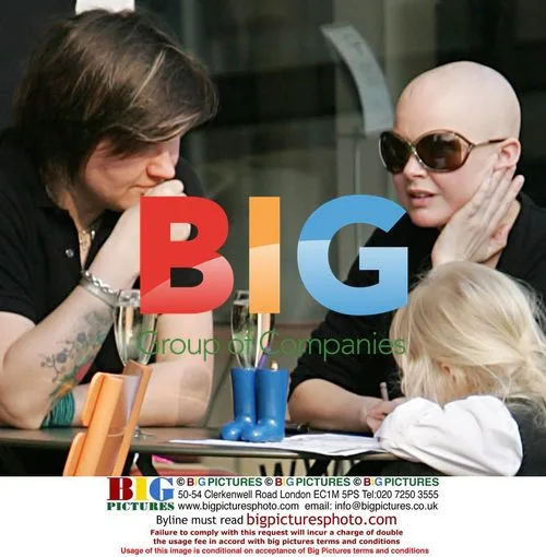 Gail Porter out with friend and daughter