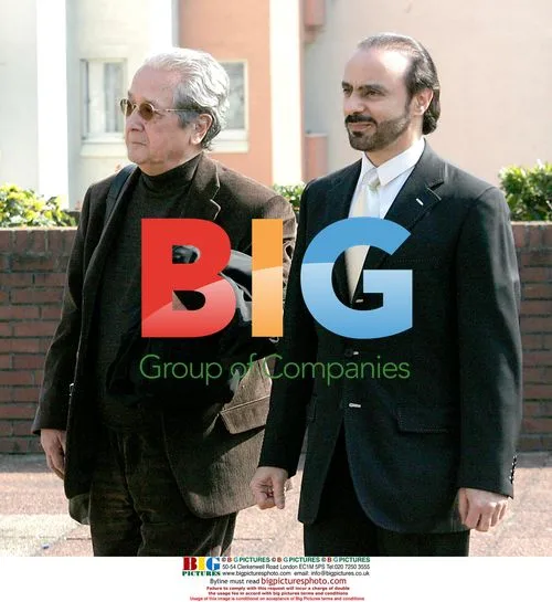 Maitre Jaques Verges and Saudi Prince Nayef at Tribunal