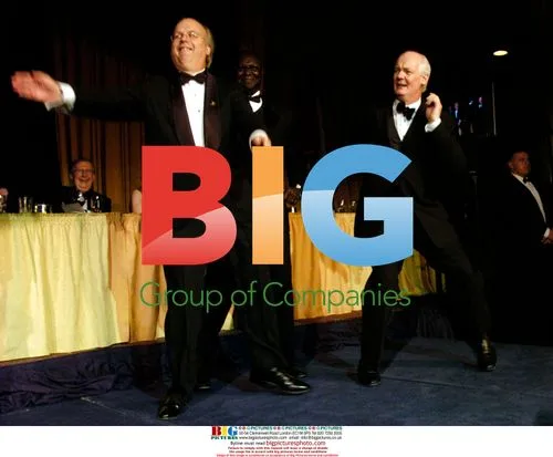 Carl Rove and Colin Mochrie at 2007 Correspondents Dinner