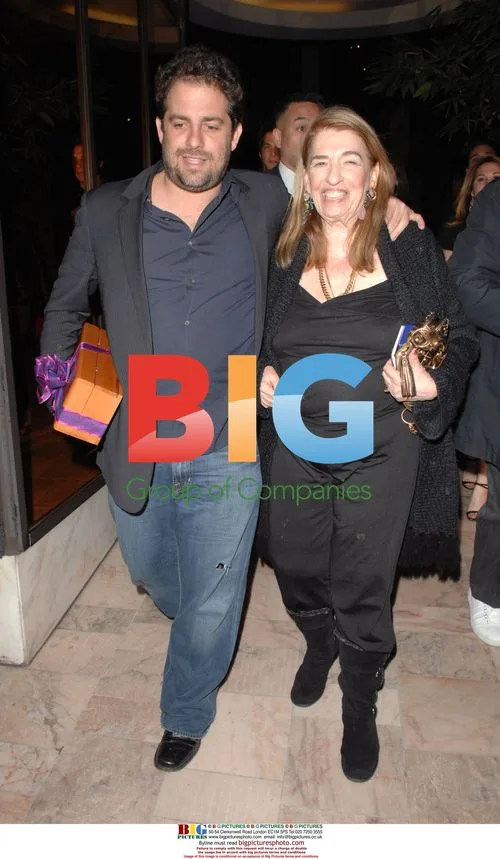 James Ferrara with Brett Ratner's mother