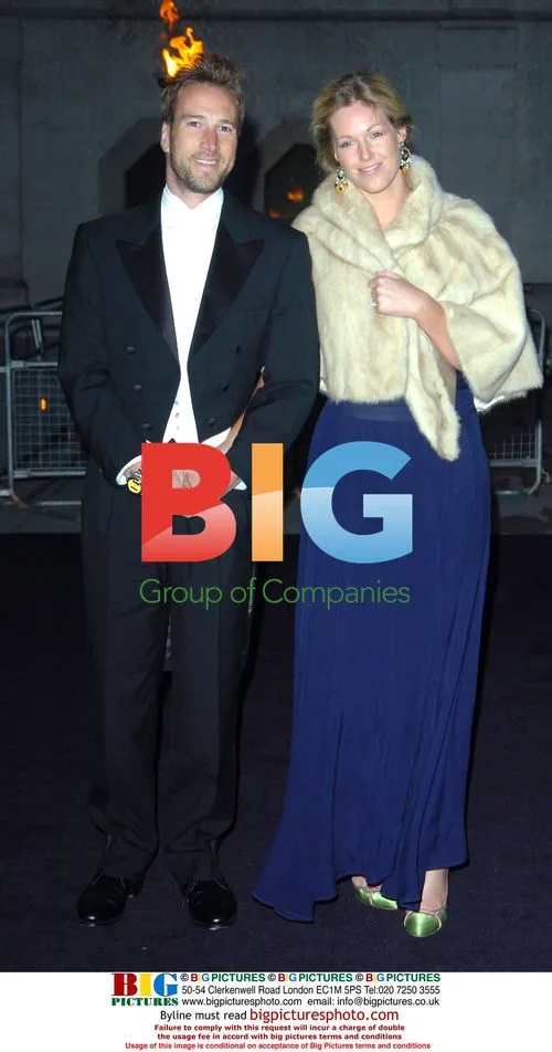 Ben Fogle and Marina Hunt at Diner des Tsars Gala