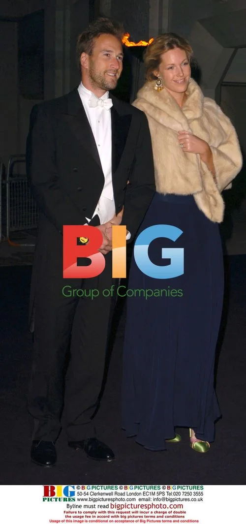 Ben Fogle and Marina Hunt at Diner des Tsars Gala