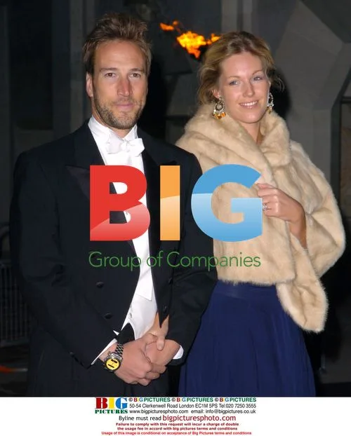 Ben Fogle and Marina Hunt at Diner des Tsars gala