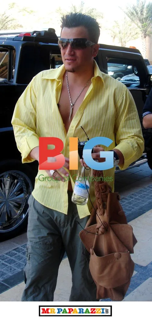 Katie Price and Peter Andre in Dubai