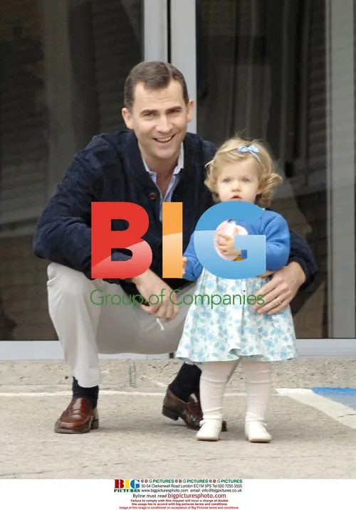 Prince Felipe & Leonor Visit Letizia & Sofia