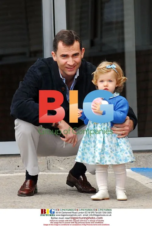 Prince Felipe and Daughter Leonor Visit Princess Letizia and Baby Sofia