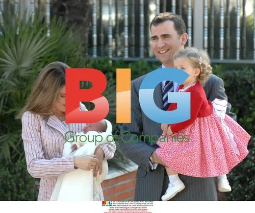 Royals Leave Ruber Clinic in Madrid