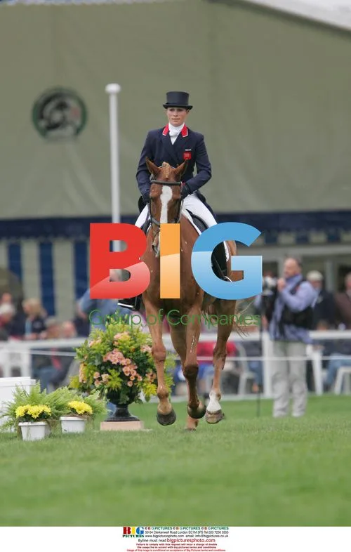 Zara Phillips at Badminton Horse Trials