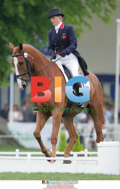 Zara Phillips at Badminton Horse Trials