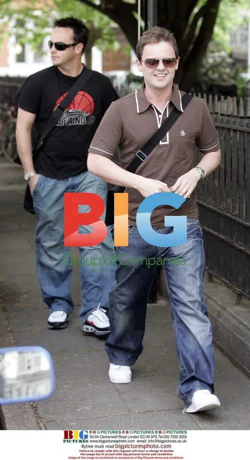 Ant and Dec Candid Street Shot