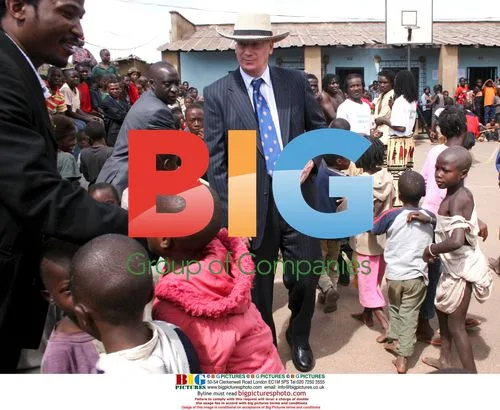 Duke of Gloucester at Africa Directions Community Youth Centre, Zambia