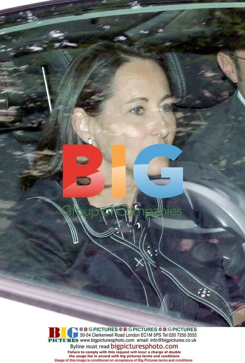 Segolene Royal Arriving in Paris