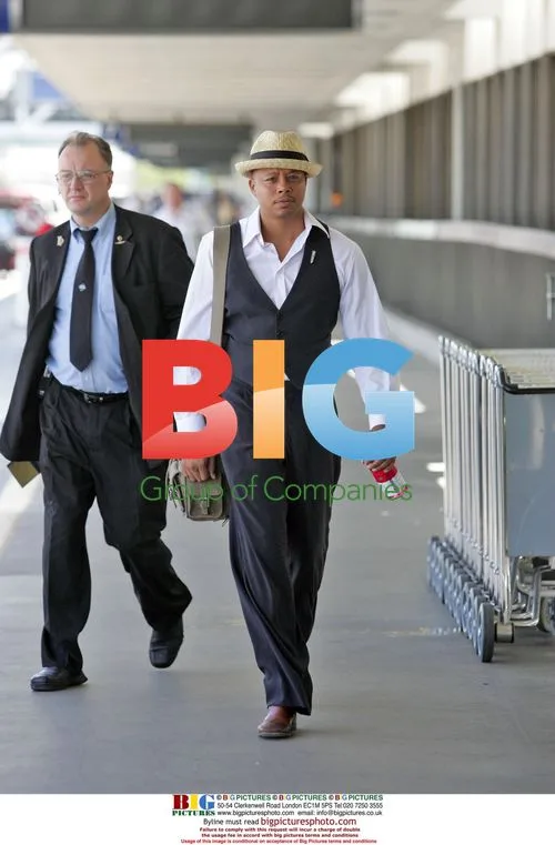 Terrance Howard at LAX Airport