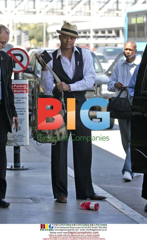 Terrance Howard Departs LAX