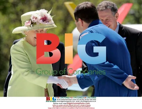 Queen Elizabeth II at NASA Goddard
