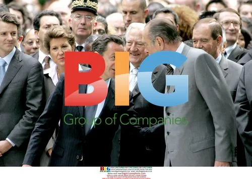 Chirac and Sarkozy at Slavery Abolishment Commemoration