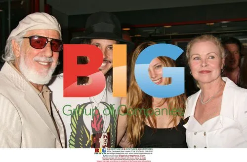 Michelle Phillips and Lou Adler at Monterey Pop Fest 40th Anniversary