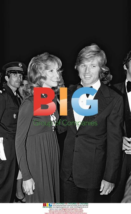 Robert Redford and Lola Van Wagenen at Cannes
