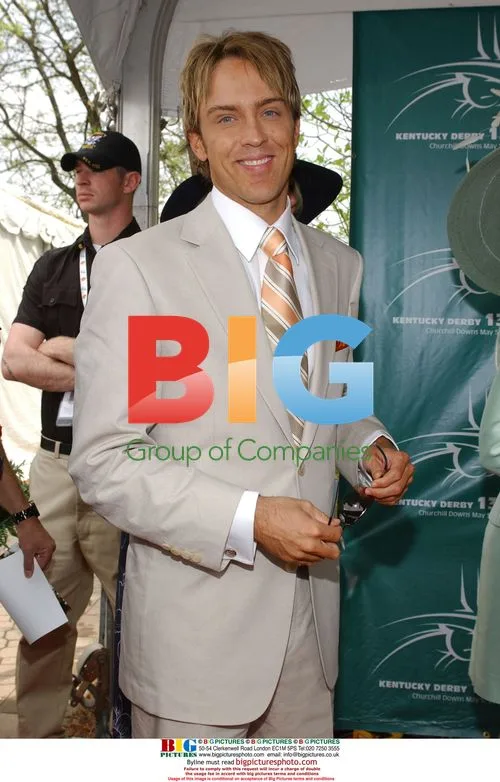 Larry Birkhead at Kentucky Derby