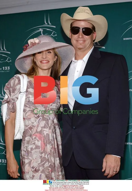Emily Robison and Charlie Robison at Kentucky Derby