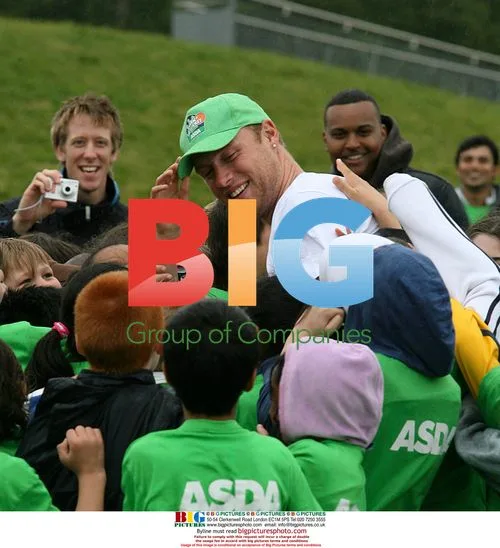Freddie Flintoff at Asda Cricket