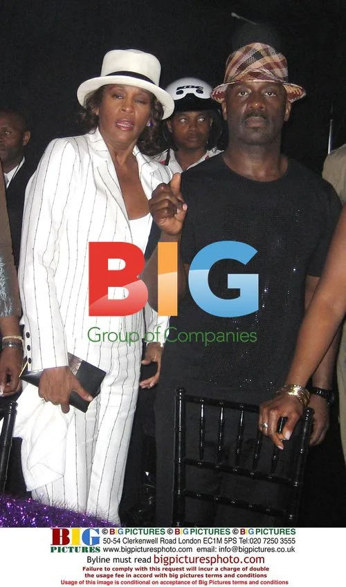 Whitney Houston at Silly 70's Party, Bahamas