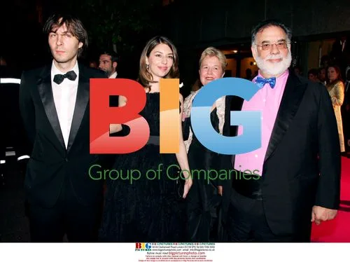 Thomas Mars, Sofia Coppola and Francis Ford Coppola at Cannes Film Festival
